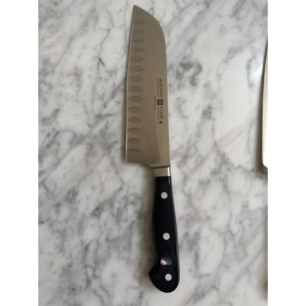Wusthof Classic 7 Piece Knife Set Solingen Germany Forged Steel 4582 4149 4183